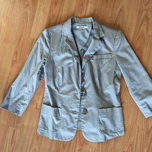 DKNYC Fitted Grey Blazer Size 2